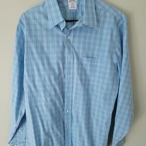 Men's Blue Checkered Shirt